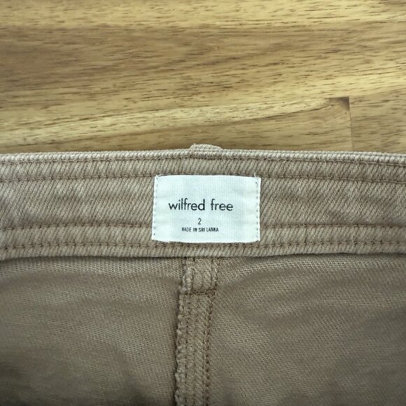 Aritzia Wilfred Free Modern Utility Straight Leg Pants Size 2 Minimalist Capsule - Picture 9 of 16